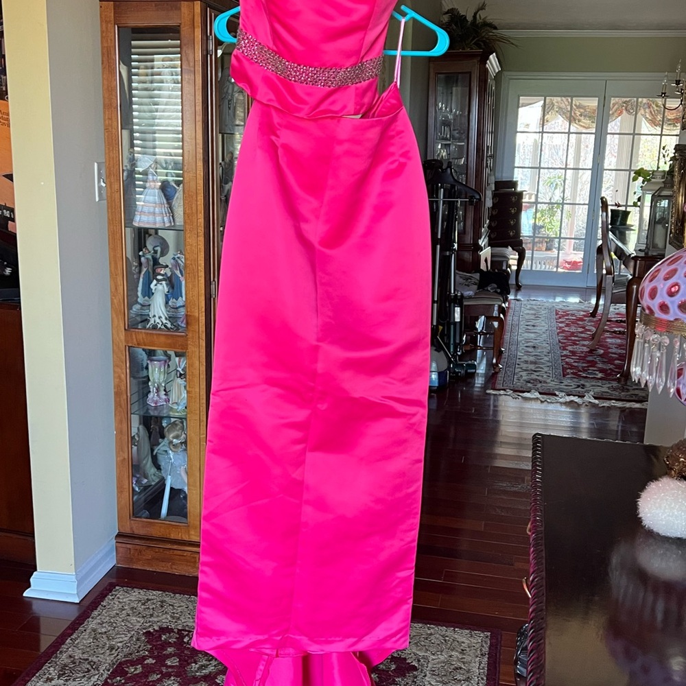 Jovani New York Elegant Pink 2 piece Evening Gown
